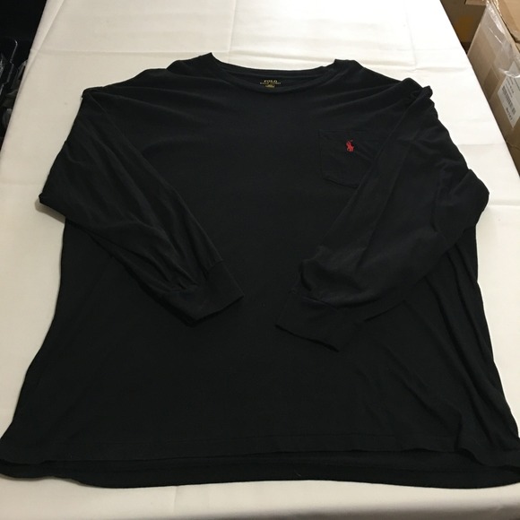 Polo Ralph Lauren Other - Polo Ralph Lauren Men's 2XB Long Sleeve T-Shirt Black Preppy